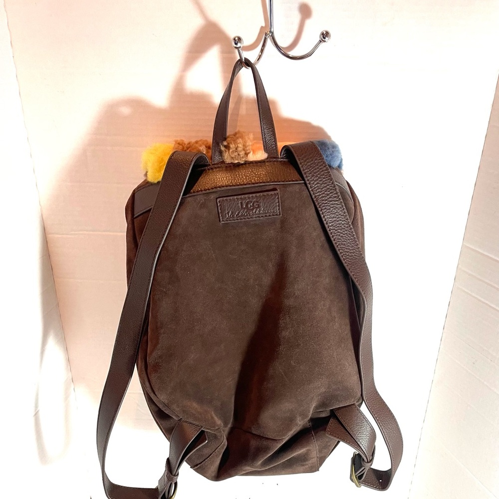 Ugg The Elder Statesman Suede Backpack With Patch… - image 5
